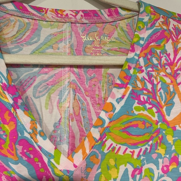 Lilly Pulitzer Christie Dress in Scuba to Cuba XS - Picture 3 of 4